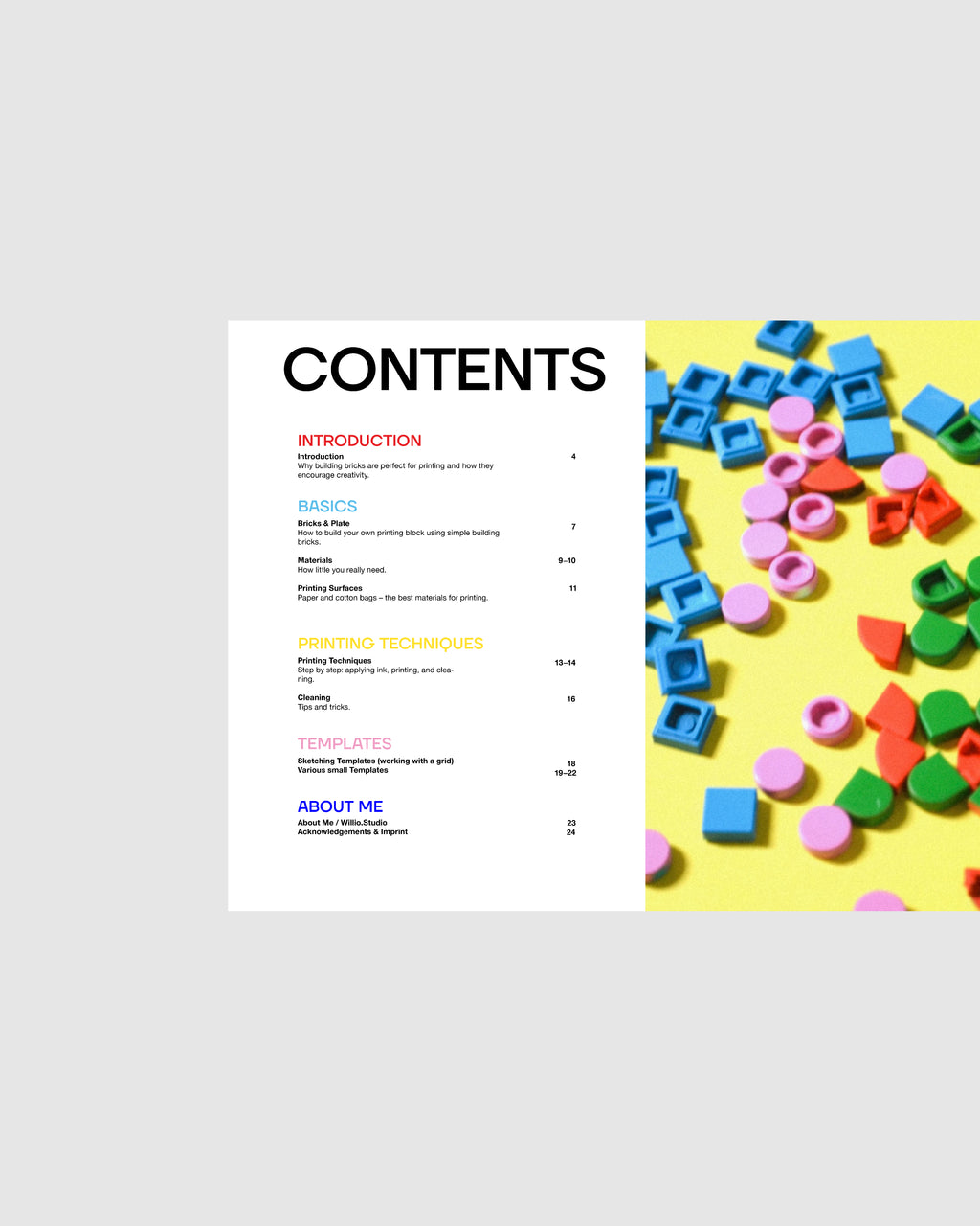 E-Book – BRICK PRINT Mini Guide (compatible with LEGO®-style building bricks)