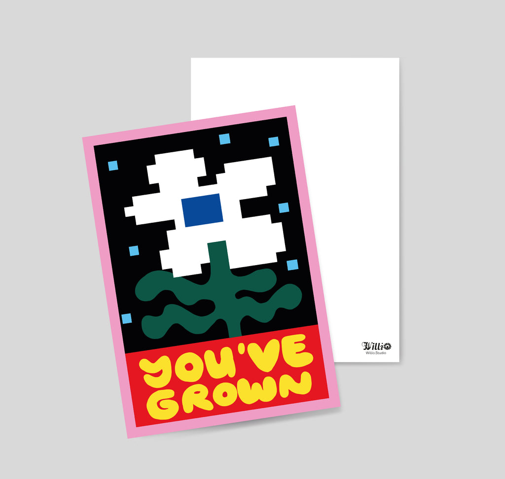 Postcard "Grow" - A6