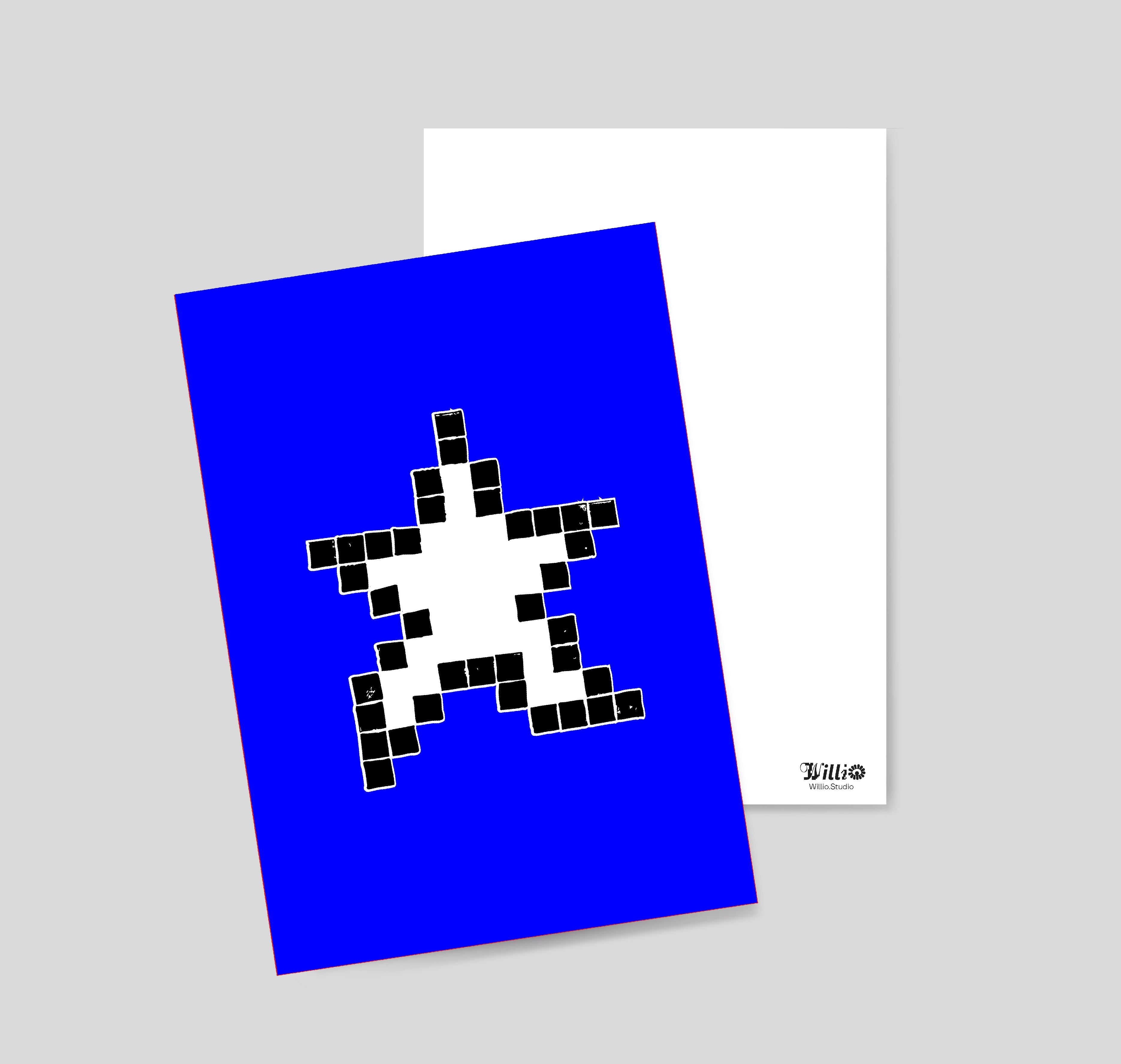 Postkarte „Star“ – A6