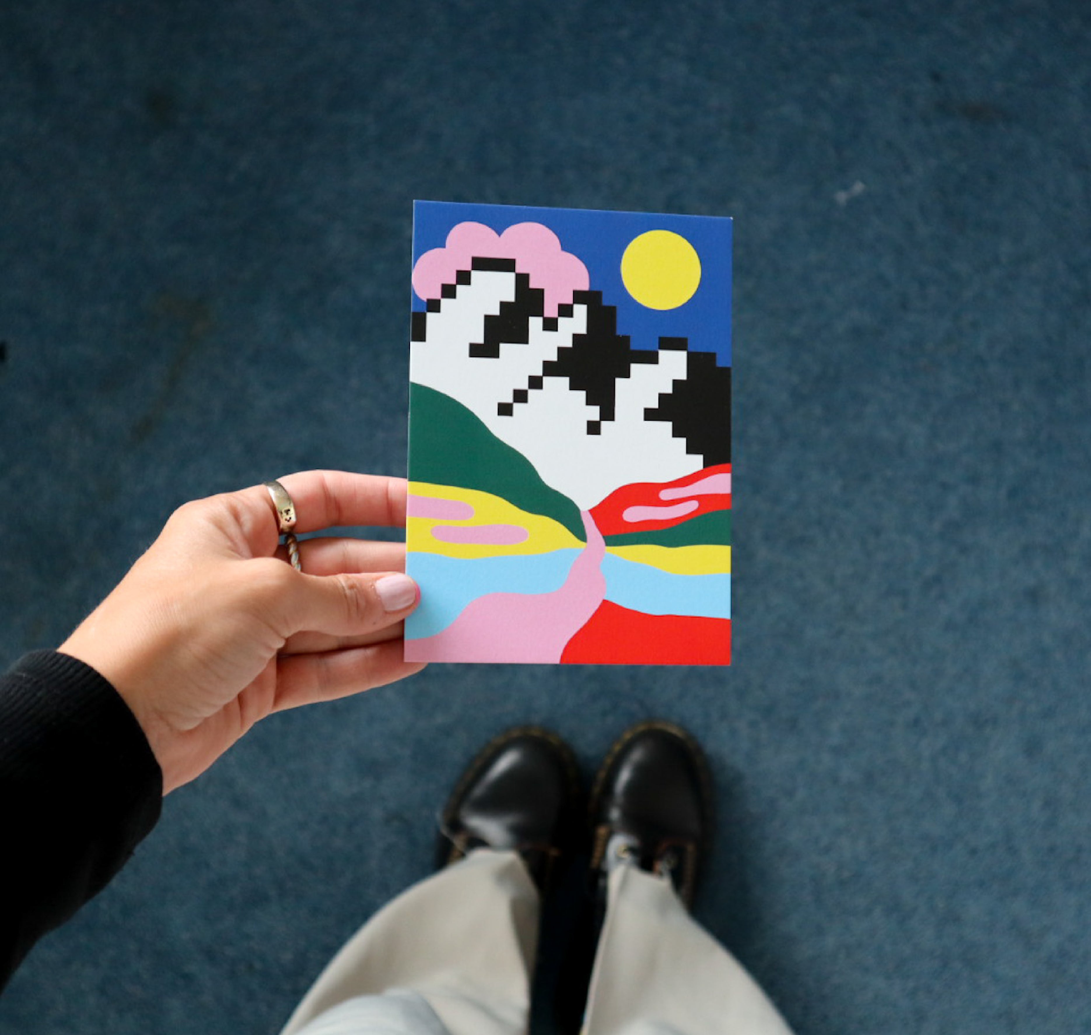 Postkarte „Mountain“ – A6