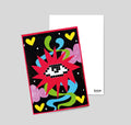 Postcard "Bright eyes" - A6