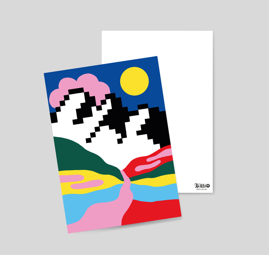 Postcard "Mountain" - A6