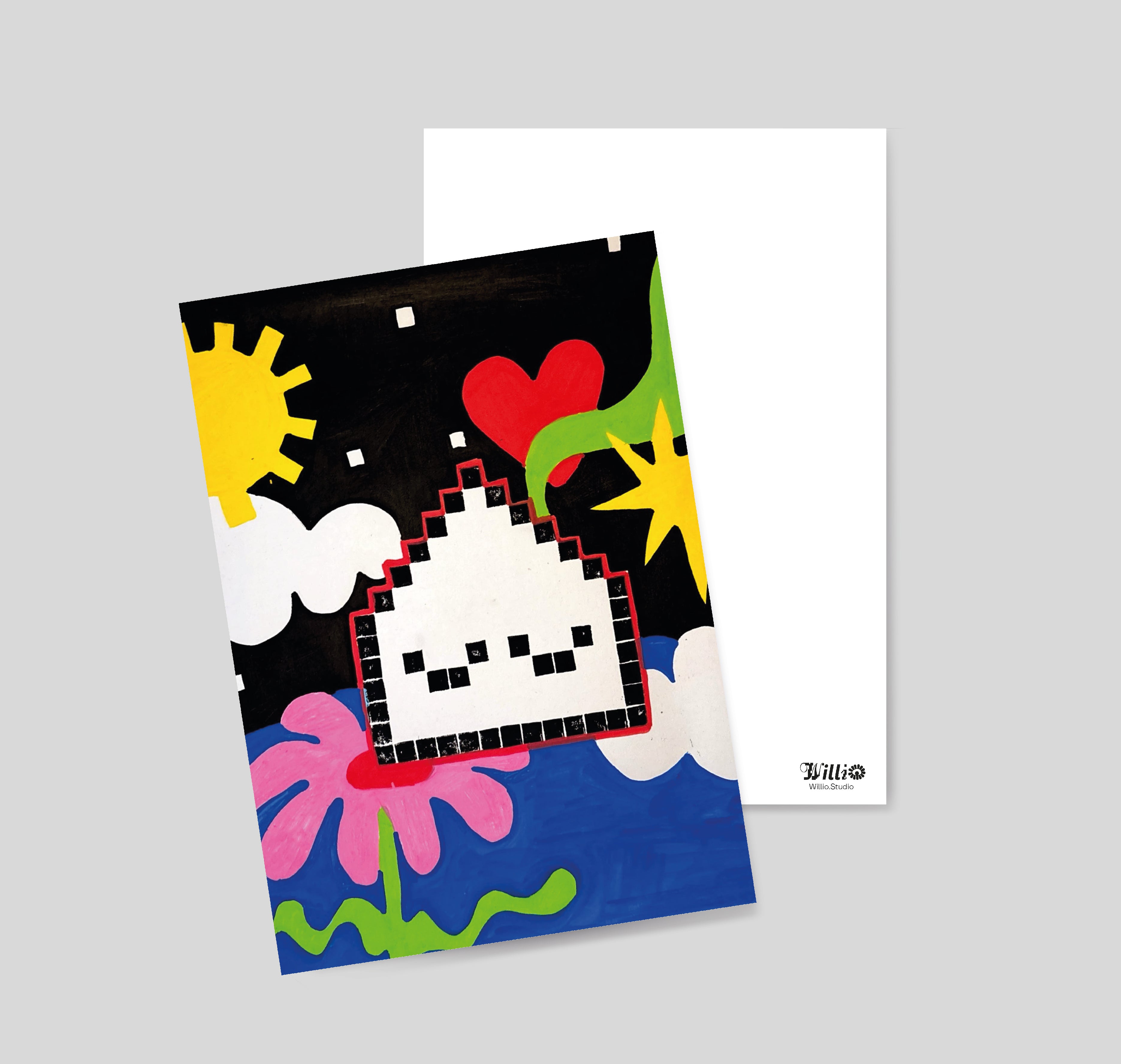 Postkarte „Home“ – A6